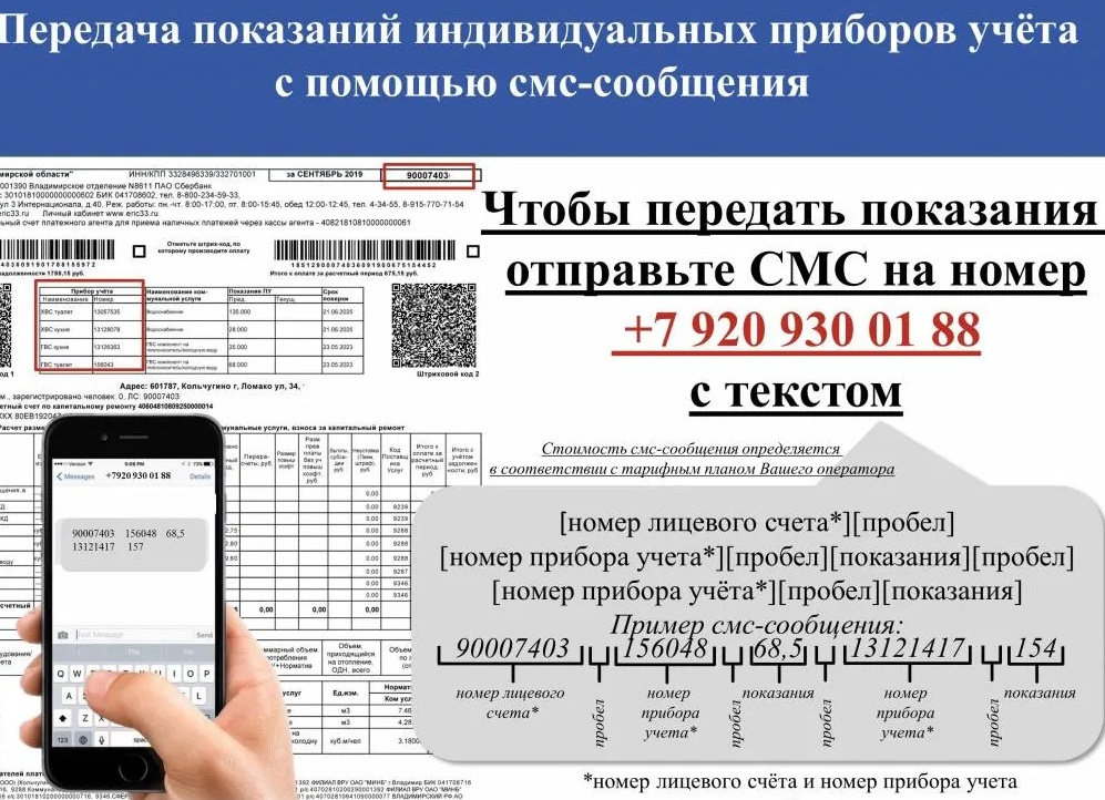 Как передавать показания счетчиков по телефону. Есть удобное приложение, о котором почти никто не знает