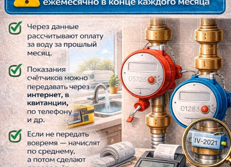 Почему нужно запоминать показания счетчика